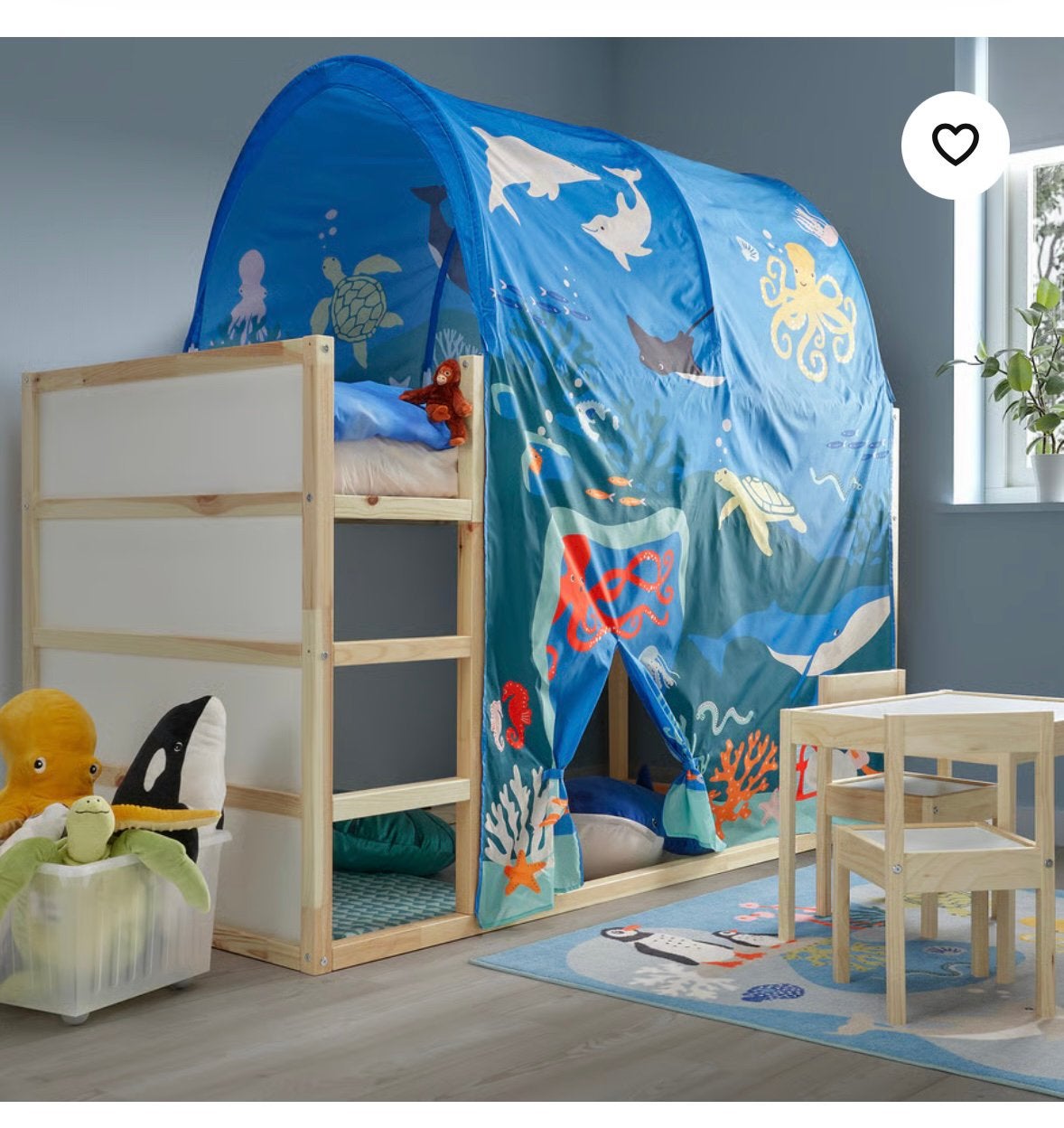 Bed tent voor een hoogslaper, Ophalen, Zo goed als nieuw, Overige typen