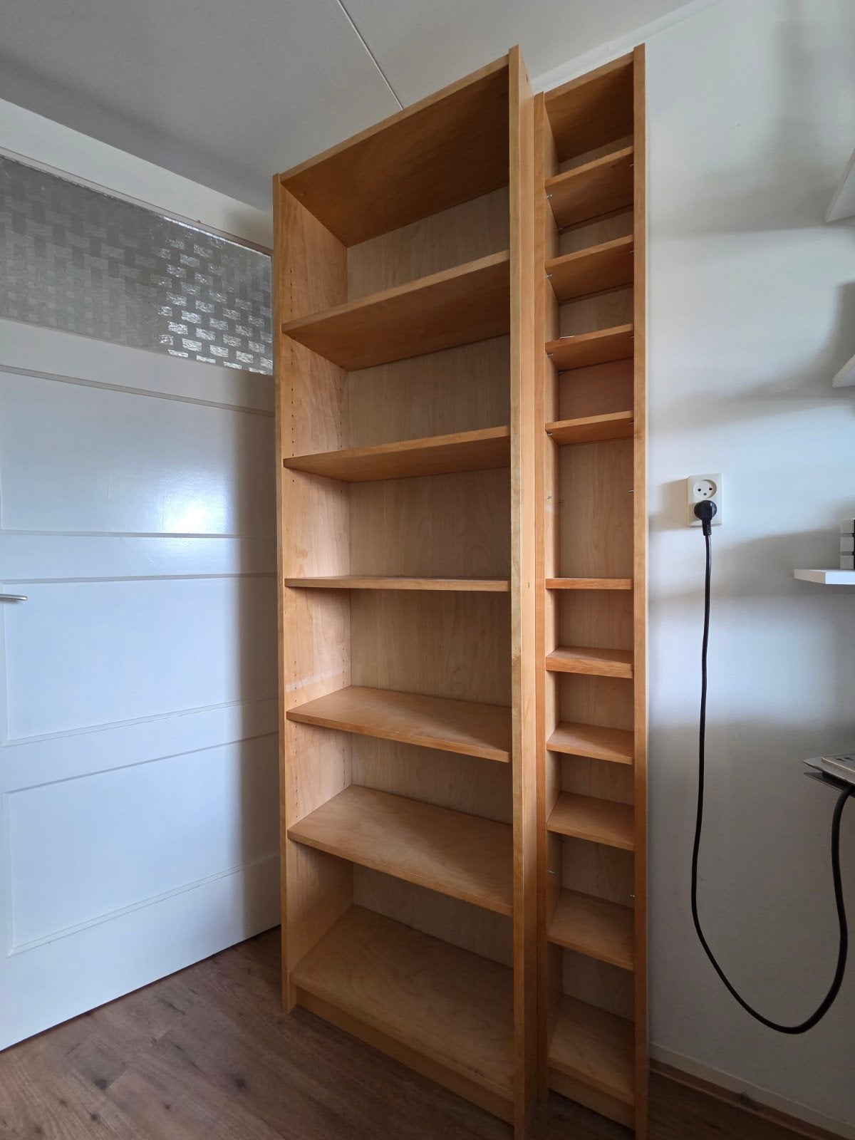IKEA Billy Boekenkast met smalle aanvulling, Huis en Inrichting, Ophalen, Met plank(en), Gebruikt, 200 cm of meer