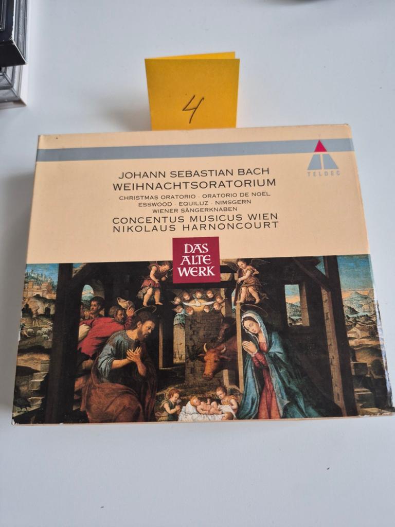 Bach: Weihnachtsoratorium - Harnoncourt (CD Boxset), Cd's en Dvd's, Cd's | Klassiek, Gebruikt, Boxset, Ophalen of Verzenden, Barok