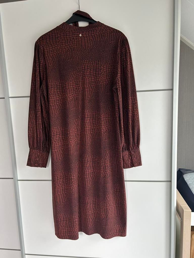 Jurk Nelle travelstof maat xxxl, Zwart, Maat 46/48 (XL) of groter, Ophalen of Verzenden, Zo goed als nieuw