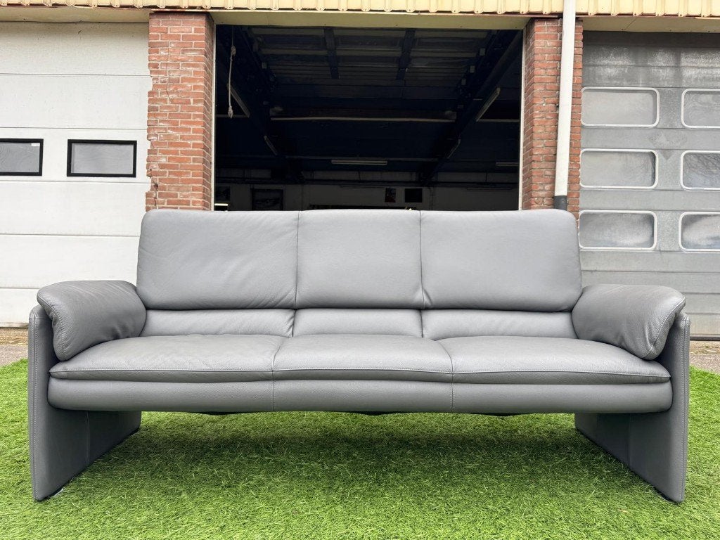 Bankstel LEOLUX Catalpa leren design 3 zit bank ZGAN, Ophalen, Leolux, Geen, Pahest@hotmail.nl