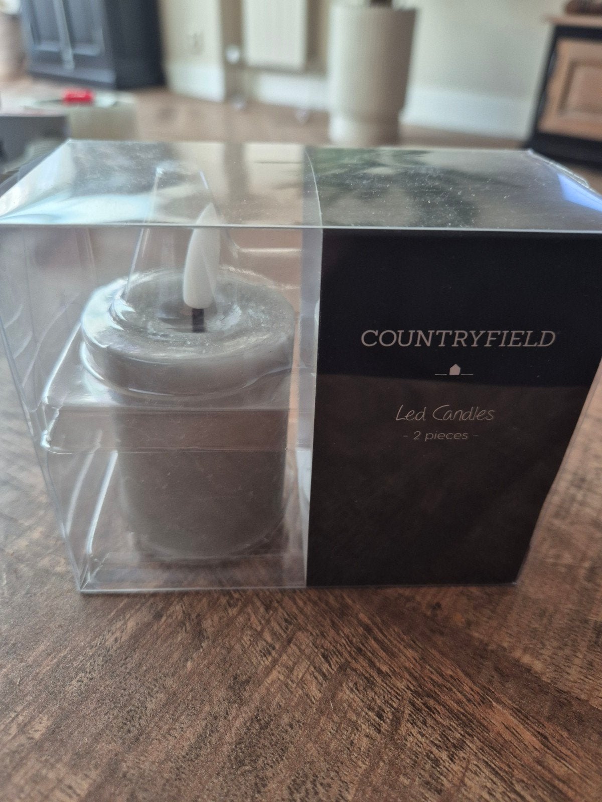 Nieuw 2 led kaarsen countryfield, Huis en Inrichting, Ophalen of Verzenden, Nieuw
