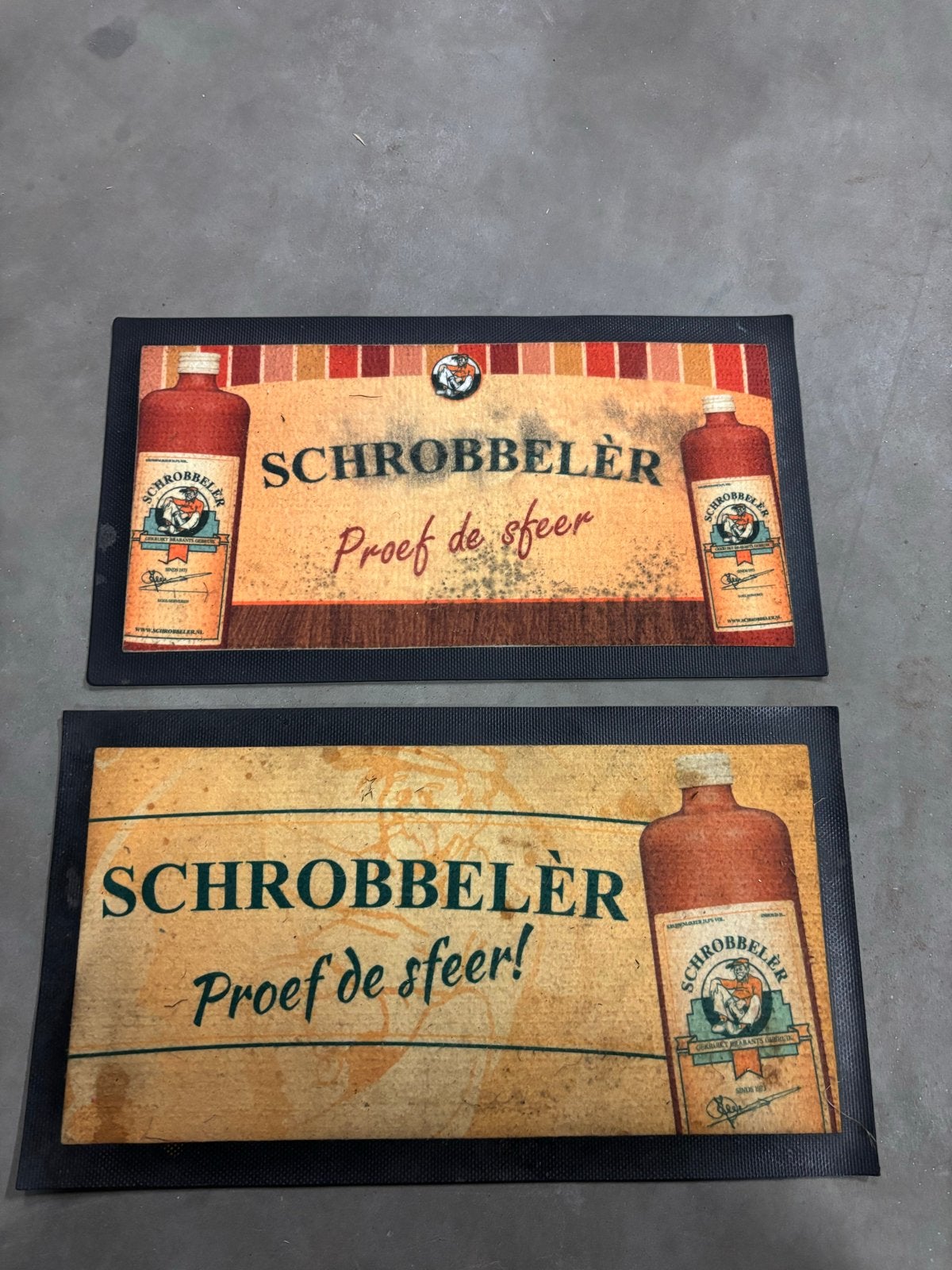 Schrobbelèr barmatjes - Proef de sfeer!, Vintage, Gebruikt, Meerkleurig, Ophalen of Verzenden
