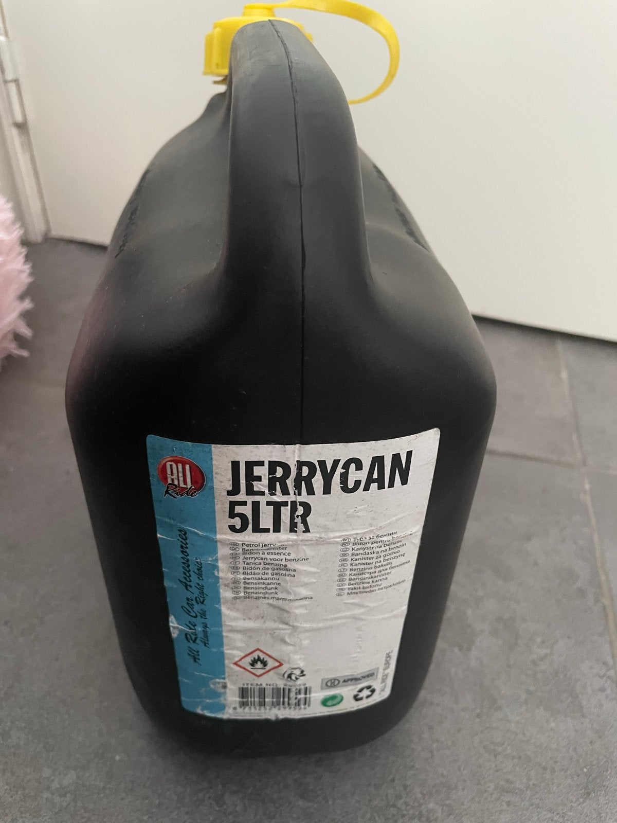 Jerrycan 5 Liter - Benzinekan - Brandstofkan, Ophalen, Gebruikt
