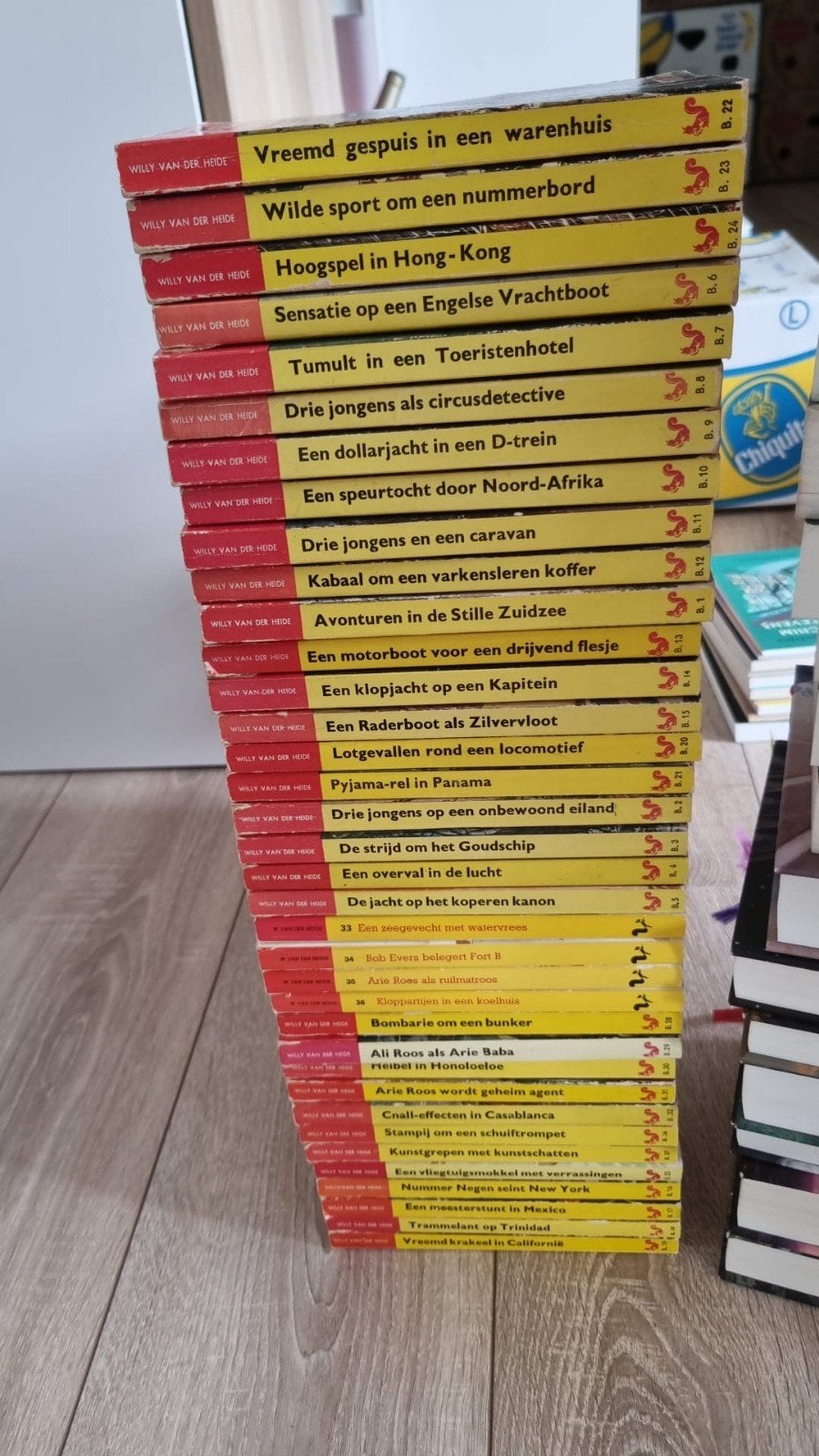 Willie van der Heide boeken bob evers, Ophalen of Verzenden, Gelezen