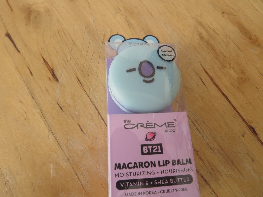nieuwe macaron lip balm vit e shea butter bt 21 acai berry, Ophalen of Verzenden, Nieuw, Lippen, Verzorging
