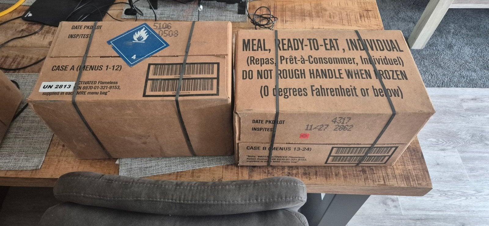 US MRE, Ophalen of Verzenden