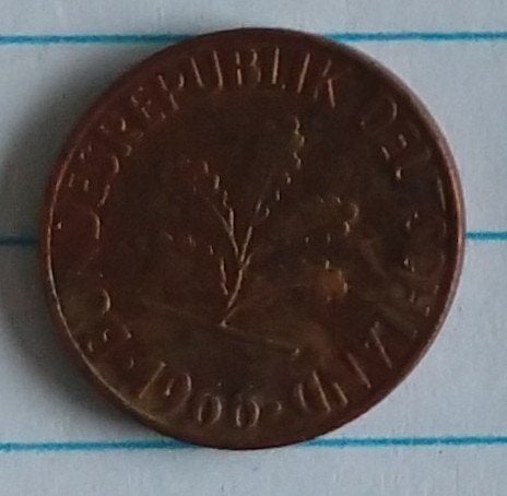 Duitse munt 1966 D,  1 pfennig, volgnr 41.0, Ophalen of Verzenden, Duitsland, Losse munt