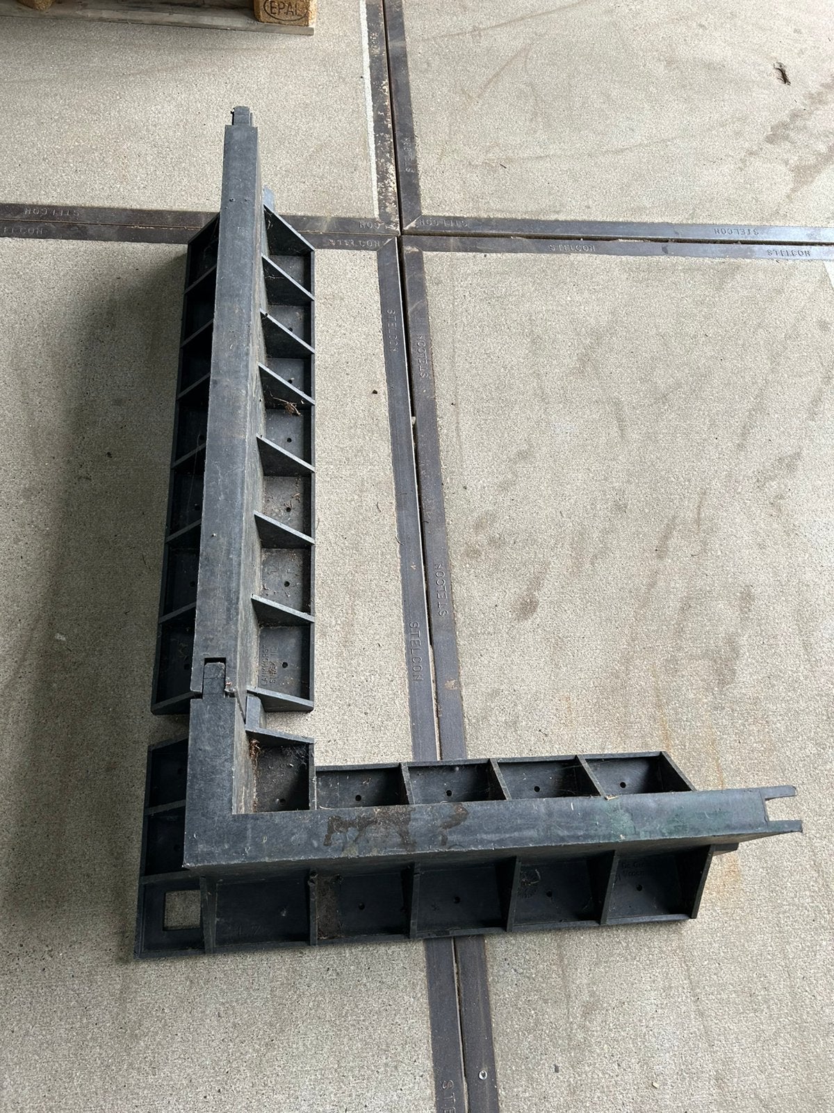 Te koop klp kunststof fundatiebalken voor veranda of schuur, Tuin en Terras, Ophalen, Gebruikt, Kunststof