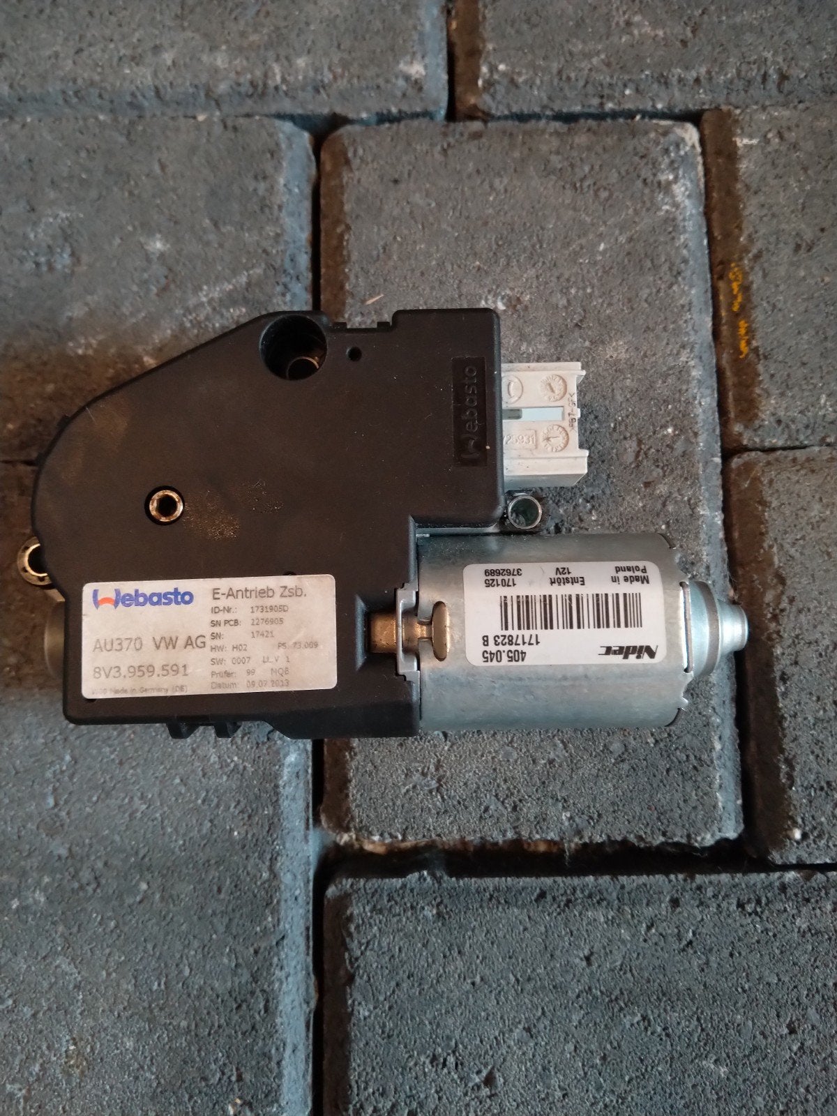 Webasto Panoramadak 8V3.959.591 Golf 7, Audi A3, Ophalen of Verzenden, Nieuw, Audi