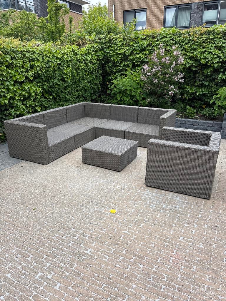 Loungeset van Le Sud zonder kussens, Tuin en Terras, Ophalen, Gebruikt, Loungeset, Bank