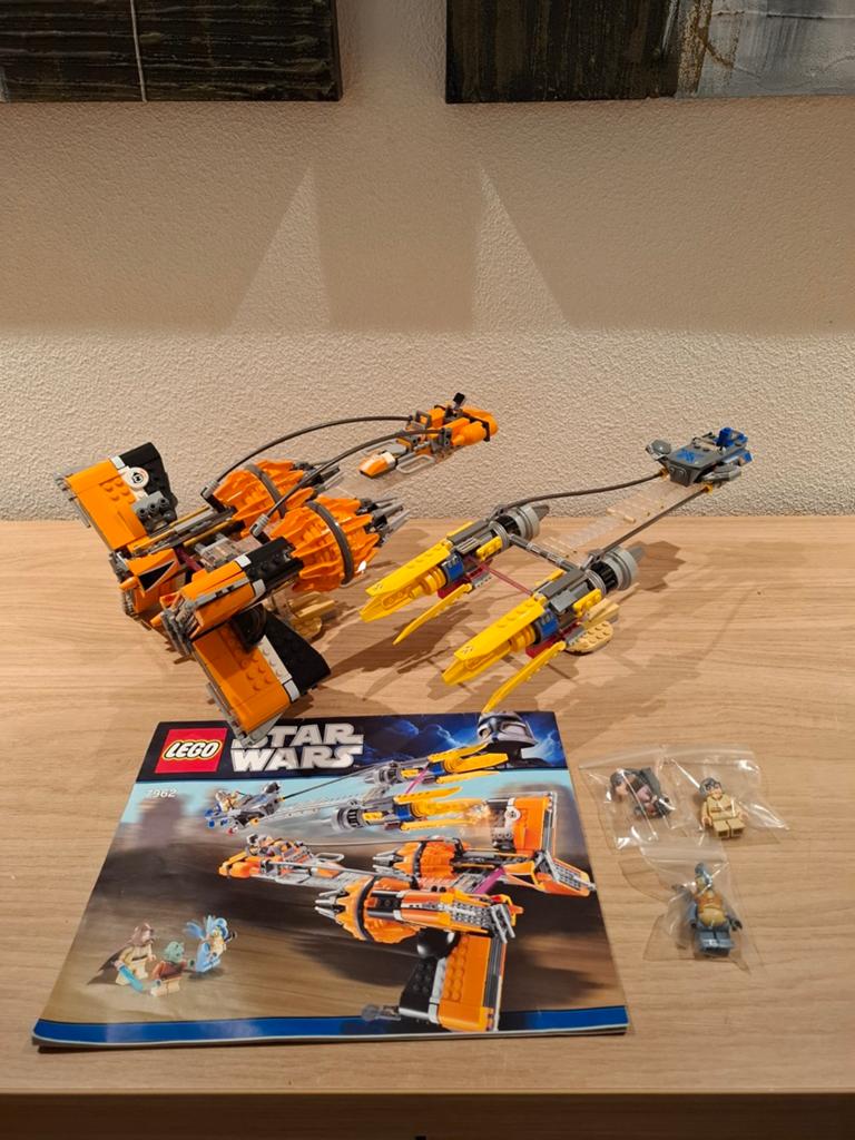 LEGO Star Wars 7962 Anakin's & Sebulba's Podracers uit 2011, Star Wars, Lego, Ophalen of Verzenden, Complete set