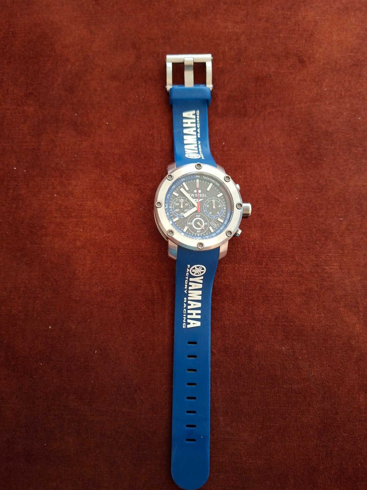 Yamaha Factory Racing TW Steel Horloge, Sieraden, Tassen en Uiterlijk, Horloges | Heren, Overige merken, Staal, Polshorloge, Kunststof