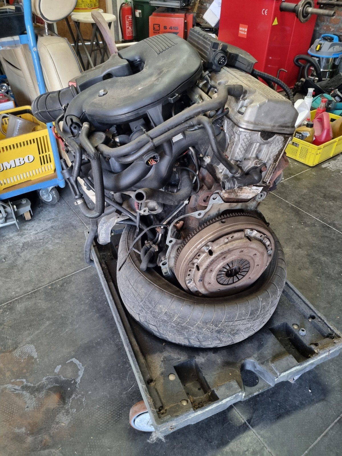 316i M43b19, Ophalen, Gebruikt, BMW