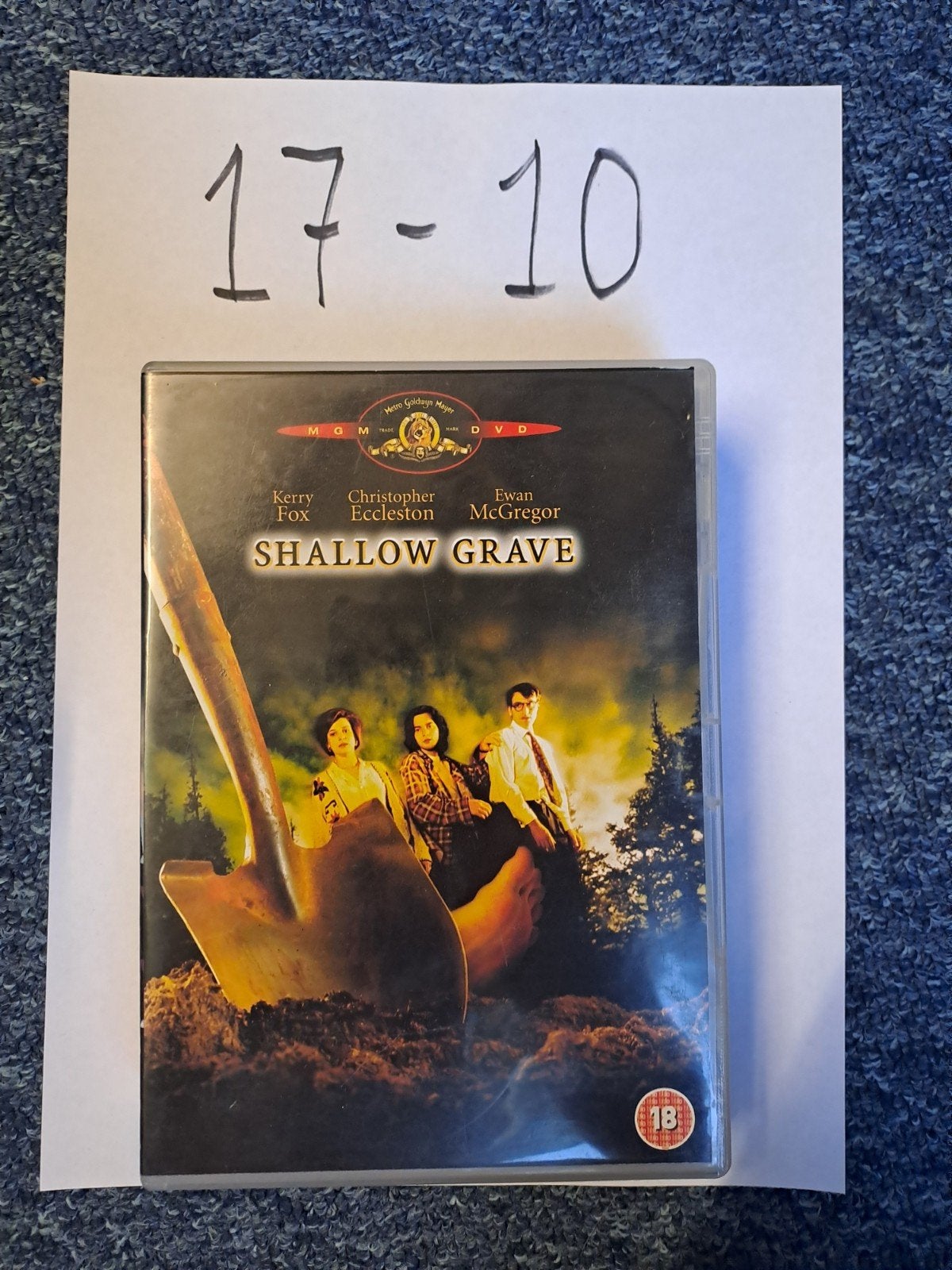 Shallow Grave DVD - Thriller met Ewan McGregor, Vanaf 18 jaar, Ophalen of Verzenden, Zo goed als nieuw
