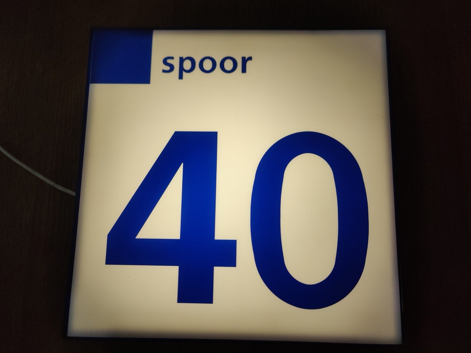 spoor 40 orginele spoorlamp, Overige merken, Gebruikt, Gelijkstroom, Overige typen