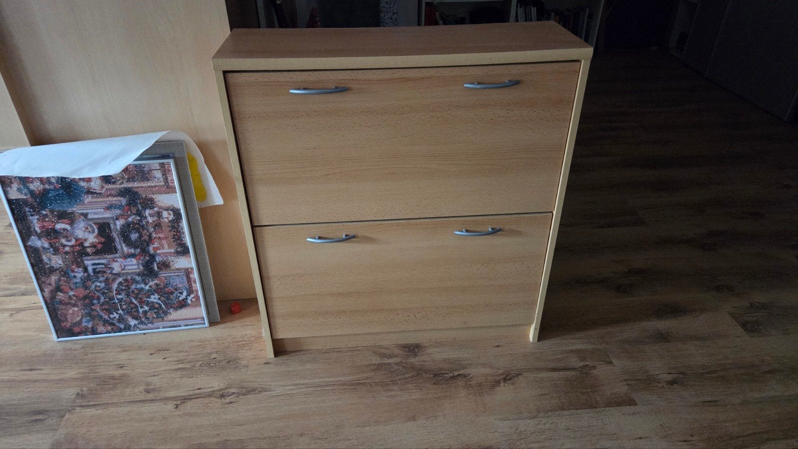 Schoenenkast met 2 vakken - Gebruikt, Ophalen, Gebruikt, Modern
