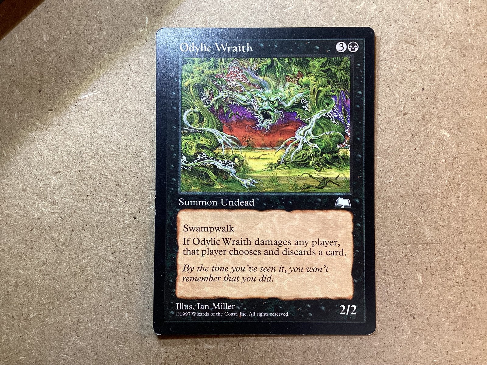1x Odylic Wraith (Good), Ophalen of Verzenden, Gebruikt, Losse kaart