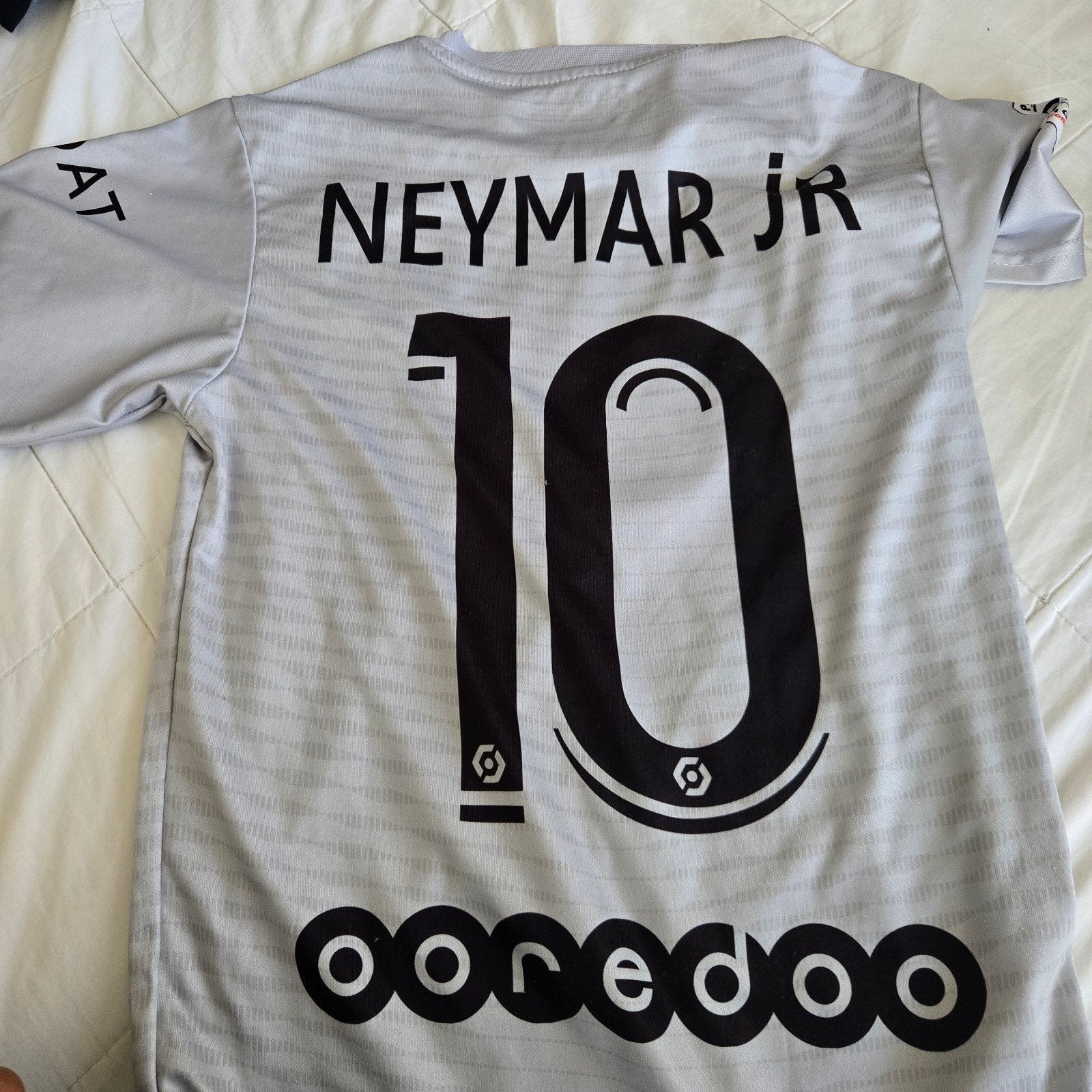Neymar Jr PSG voetbal tenue maat 152 met broekje, Ophalen of Verzenden, Gebruikt