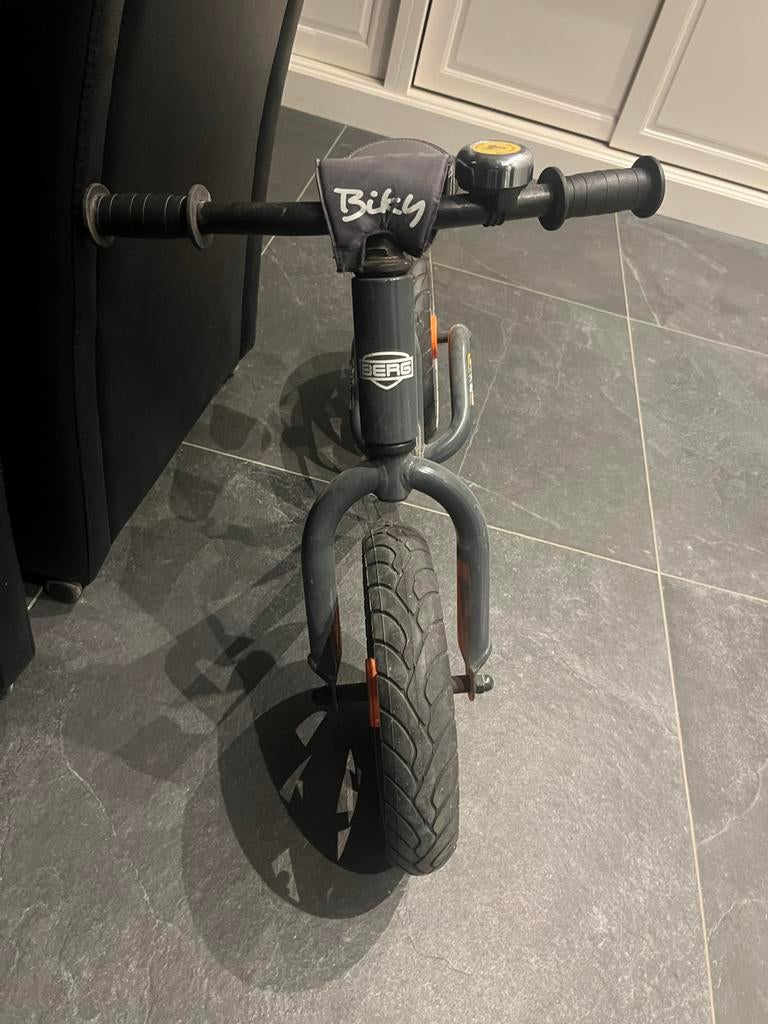 BERG Biky loopfiets grijs met oranje wielen, Ophalen, Gebruikt, Minder dan 16 inch