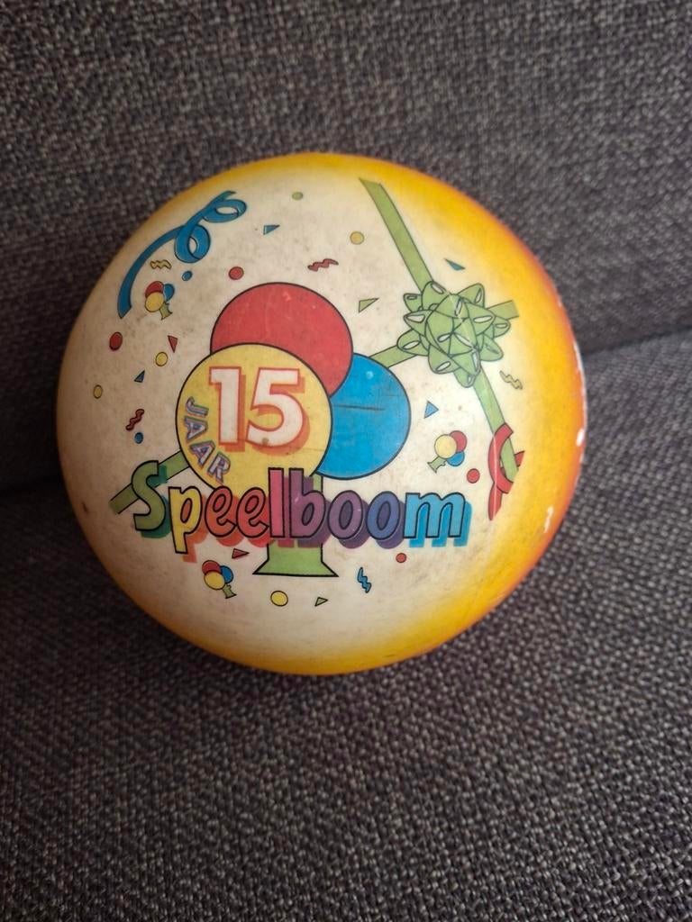 De Speelboom speelgoed winkel reclamebal 15 jaar, Verzamelen, Ophalen of Verzenden, Gebruikt, Overige typen