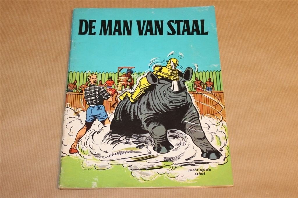 Archie de man van staal - Jacht op de schat, Eén stripboek, Ophalen of Verzenden, Zo goed als nieuw