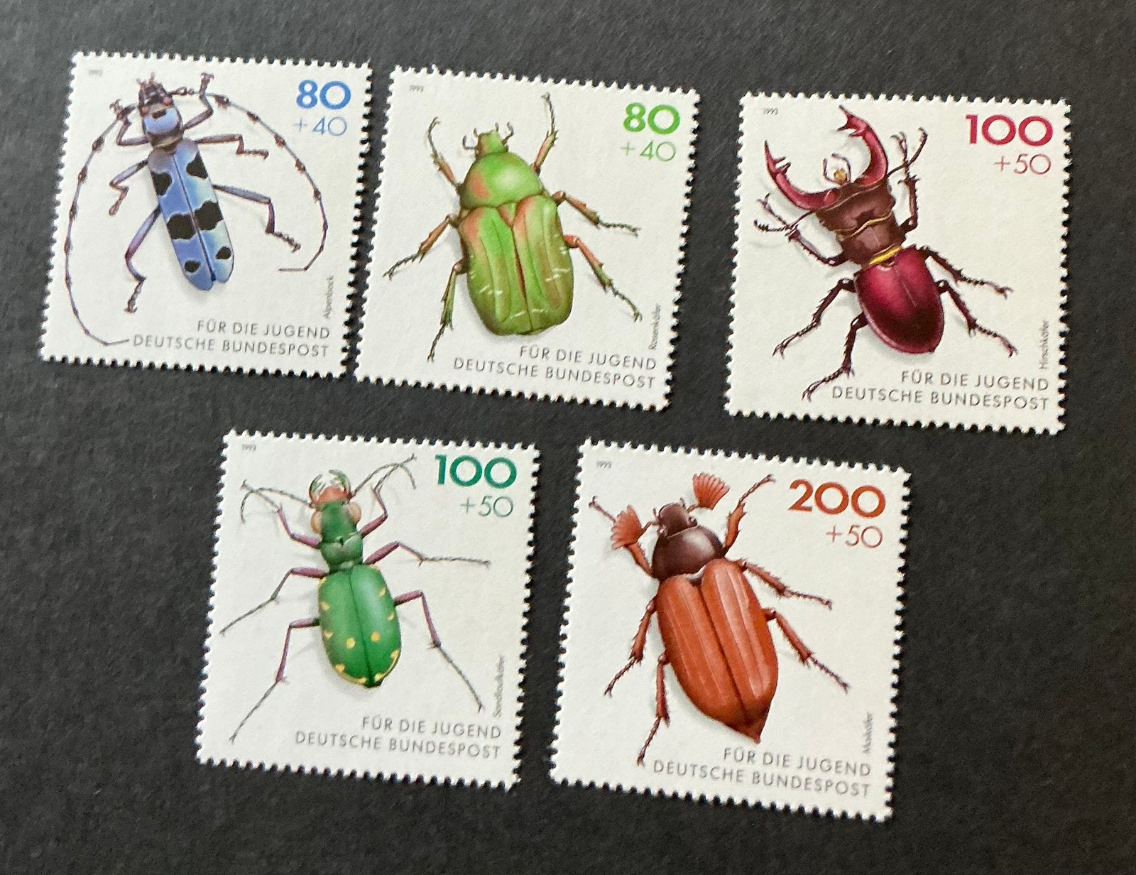 DUITSLAND NRS. 1666/70, Ophalen of Verzenden, 1990 tot heden, Postfris
