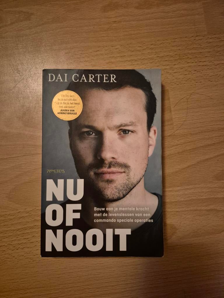 Nu of Nooit - Dai Carter (Zo goed als nieuw), Boeken, Overige Boeken, Ophalen of Verzenden, Zo goed als nieuw, Dai Carter
