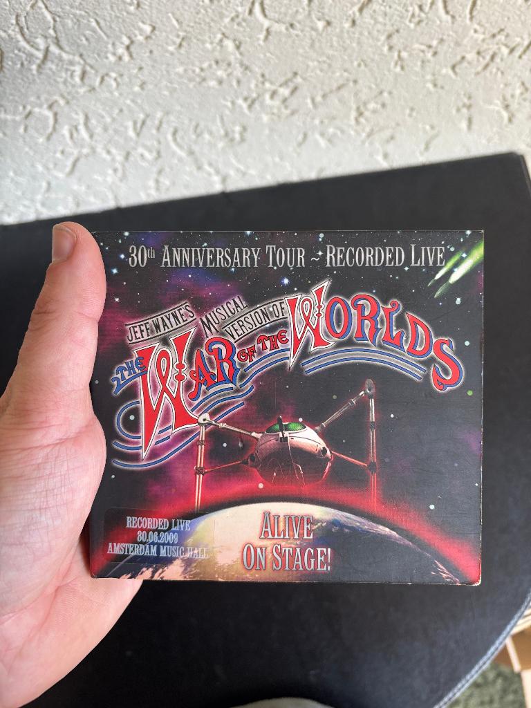 Jeff Wayne - The War Of The Worlds - 30th Anniversary Live, Ophalen of Verzenden, Zo goed als nieuw, Poprock