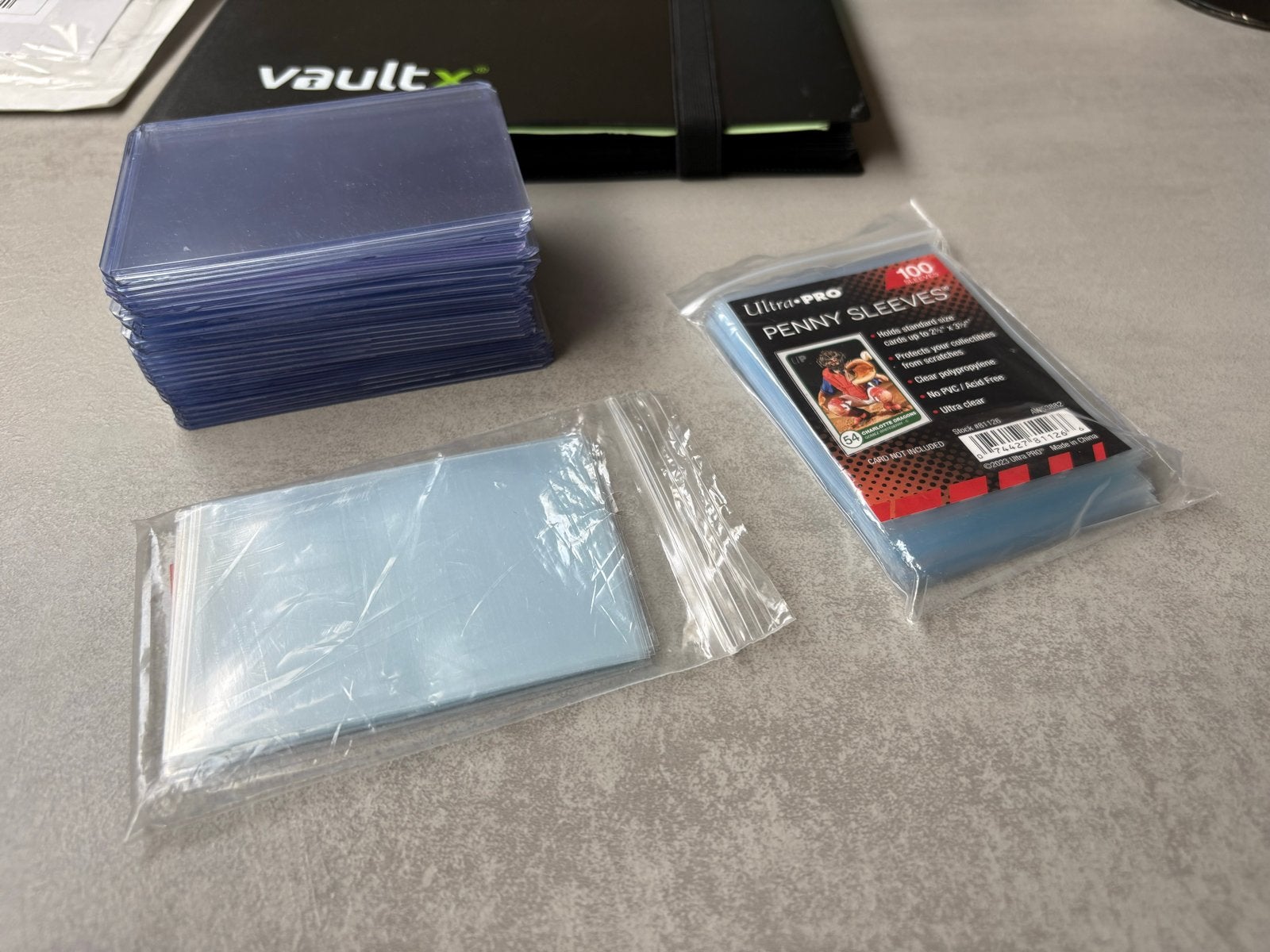 Ultra Pro Penny Sleeves & Toploaders voor kaarten, Ophalen of Verzenden, Zo goed als nieuw