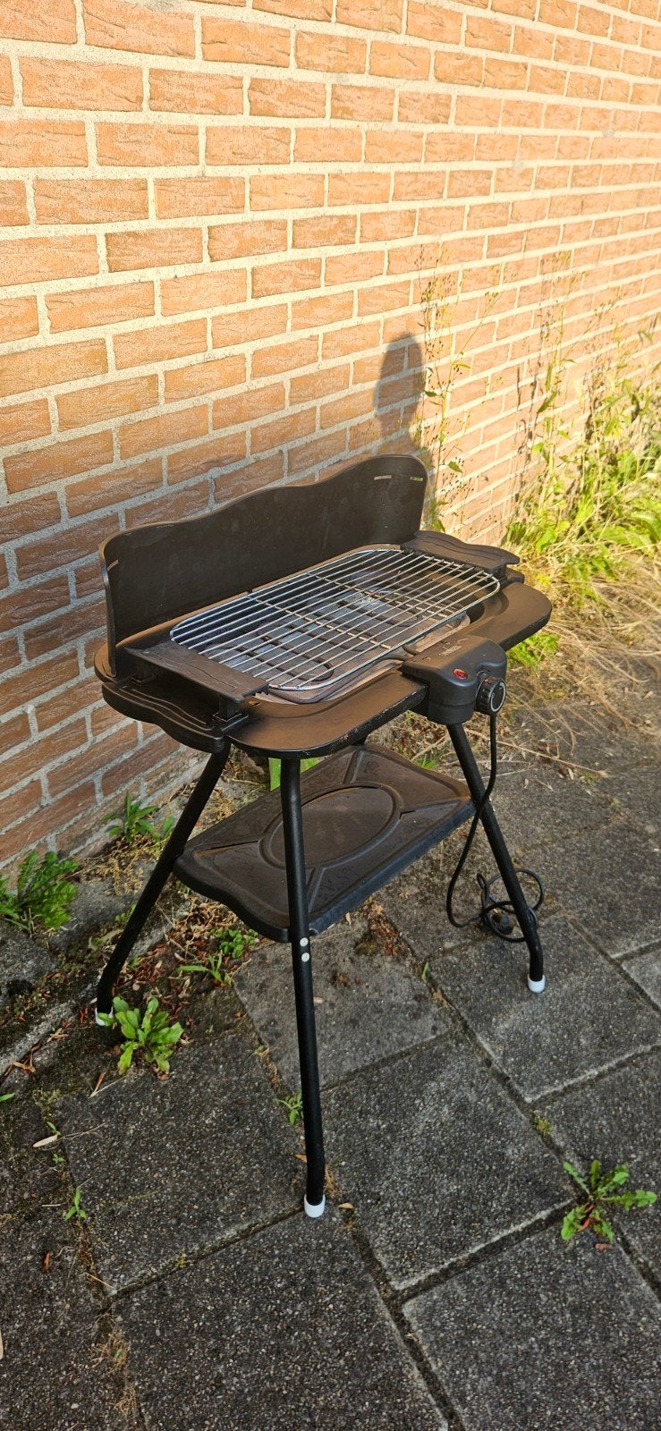 Elektrische BBQ / Tafelgrill Princess met onderstel – Goede, Ophalen of Verzenden, Gebruikt