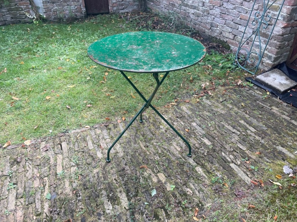 Bistrotafel Klaptafel Tuintafel Frans, Antiek en Kunst, Ophalen of Verzenden