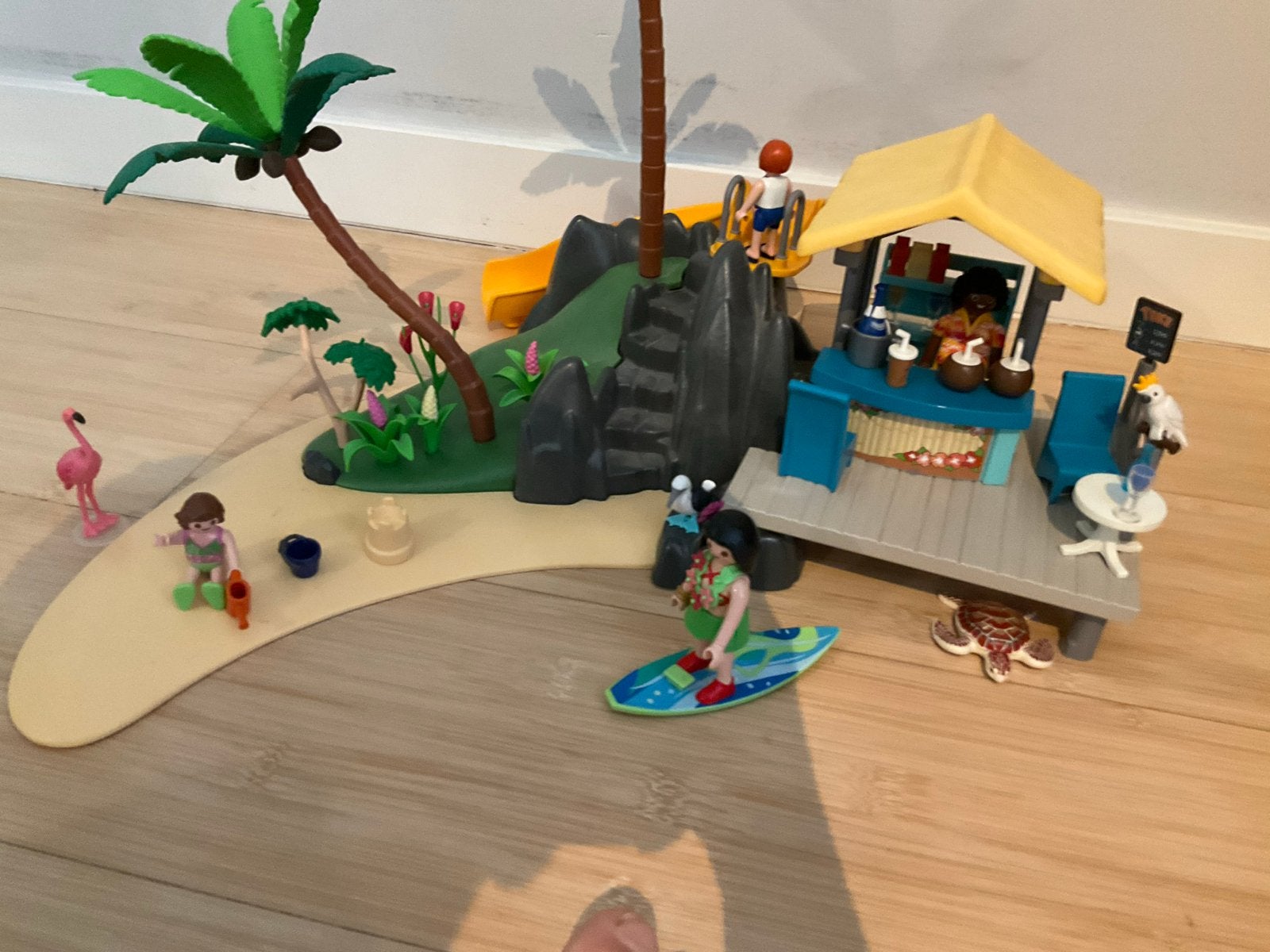 Playmobil 6879 Zomer Eiland - 2 glazen ontbreken, Ophalen, Gebruikt, Complete set, Overige typen