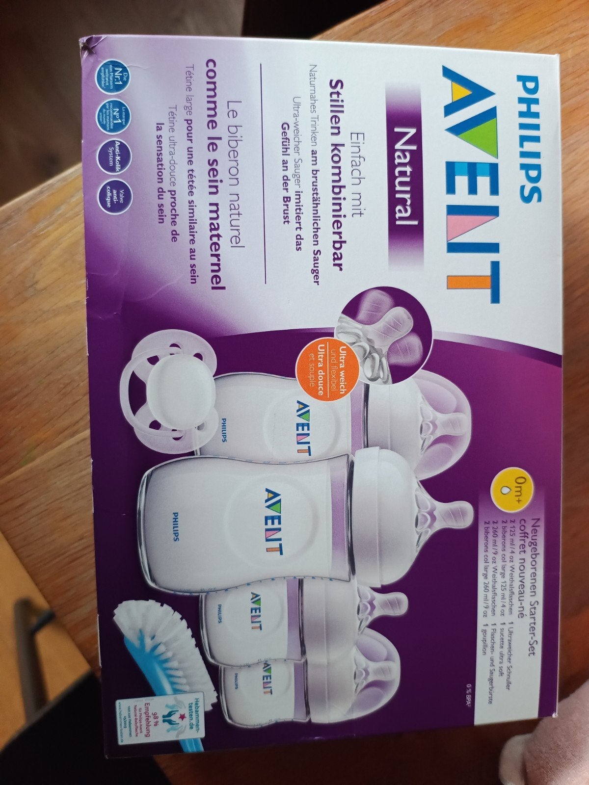 Philips Avent Natural Startset - Zo goed als nieuw, Ophalen of Verzenden, Zo goed als nieuw
