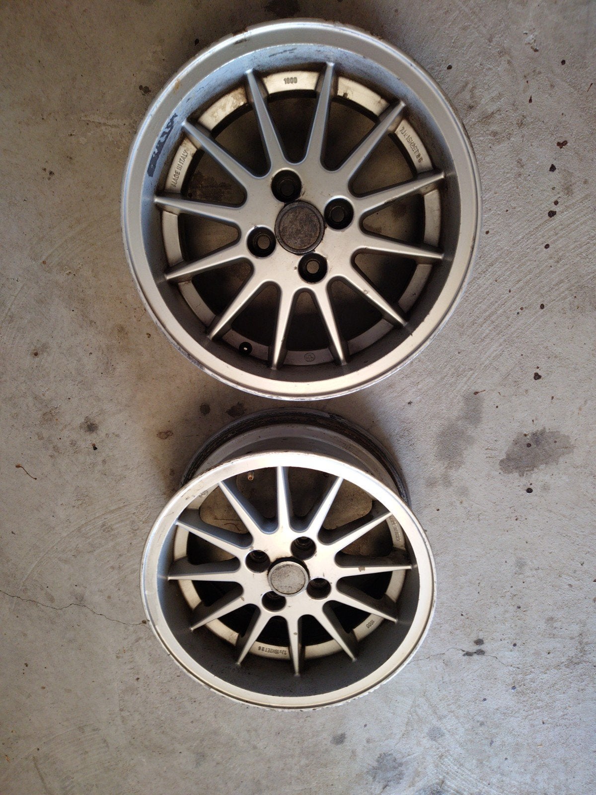 Twee MiM 15 inch velgen o.a. BMW E30, VW Golf, Opel, Auto-onderdelen, Banden en Velgen, Gebruikt, 15 inch, Velg(en), Ophalen of Verzenden