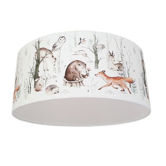 Plafondlamp Kinderlamp Lamp Bosdieren Little Dreamzzz, Bi & Li Creaties, Nieuw, Ophalen of Verzenden, Bilicreaties@gmail.com