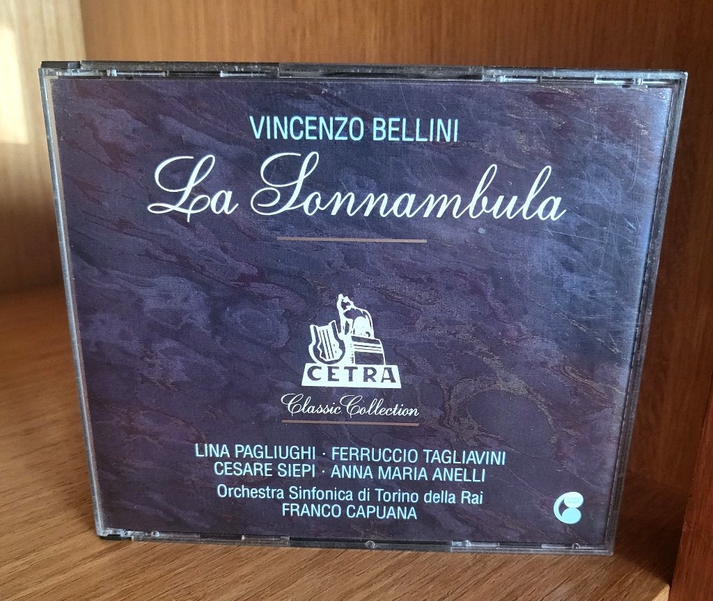 La Sonnambula - 1952 - Tagliavini, Pagliughi, Siepi - Cetra, Kamermuziek, Boxset, Ophalen of Verzenden, Zo goed als nieuw