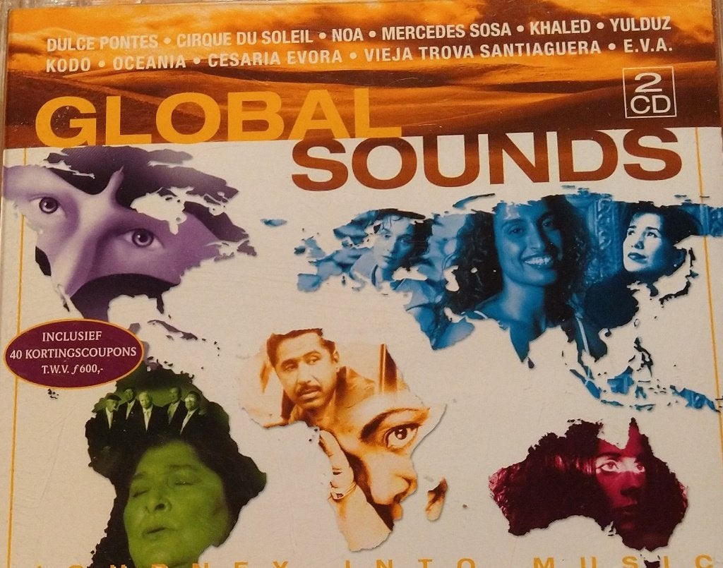  2-CD Global Sounds - Journey Into Music, Cd's en Dvd's, Ophalen of Verzenden, Zo goed als nieuw