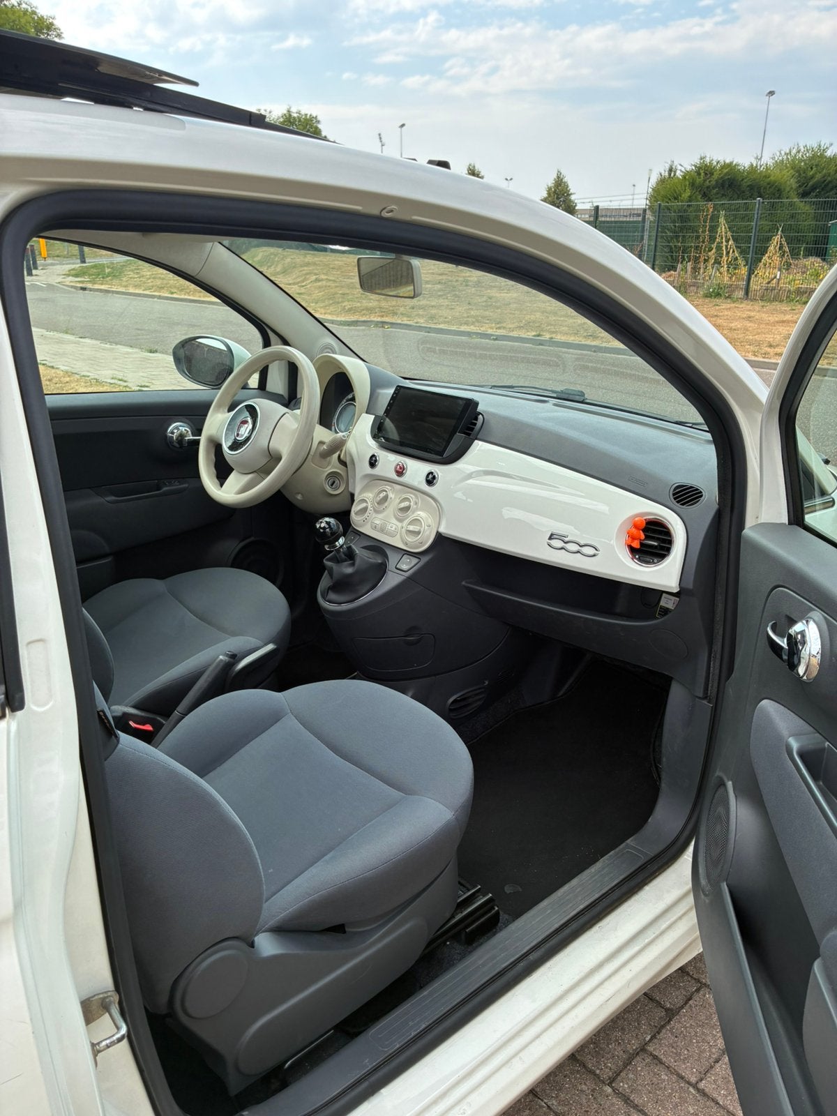 Fiat 500 1.2 POP Benzine - 2011 - 188090 NAP - APK 07/27, Auto's, 1242 cc, 4 cilinders, 840 kg, Leder en Stof