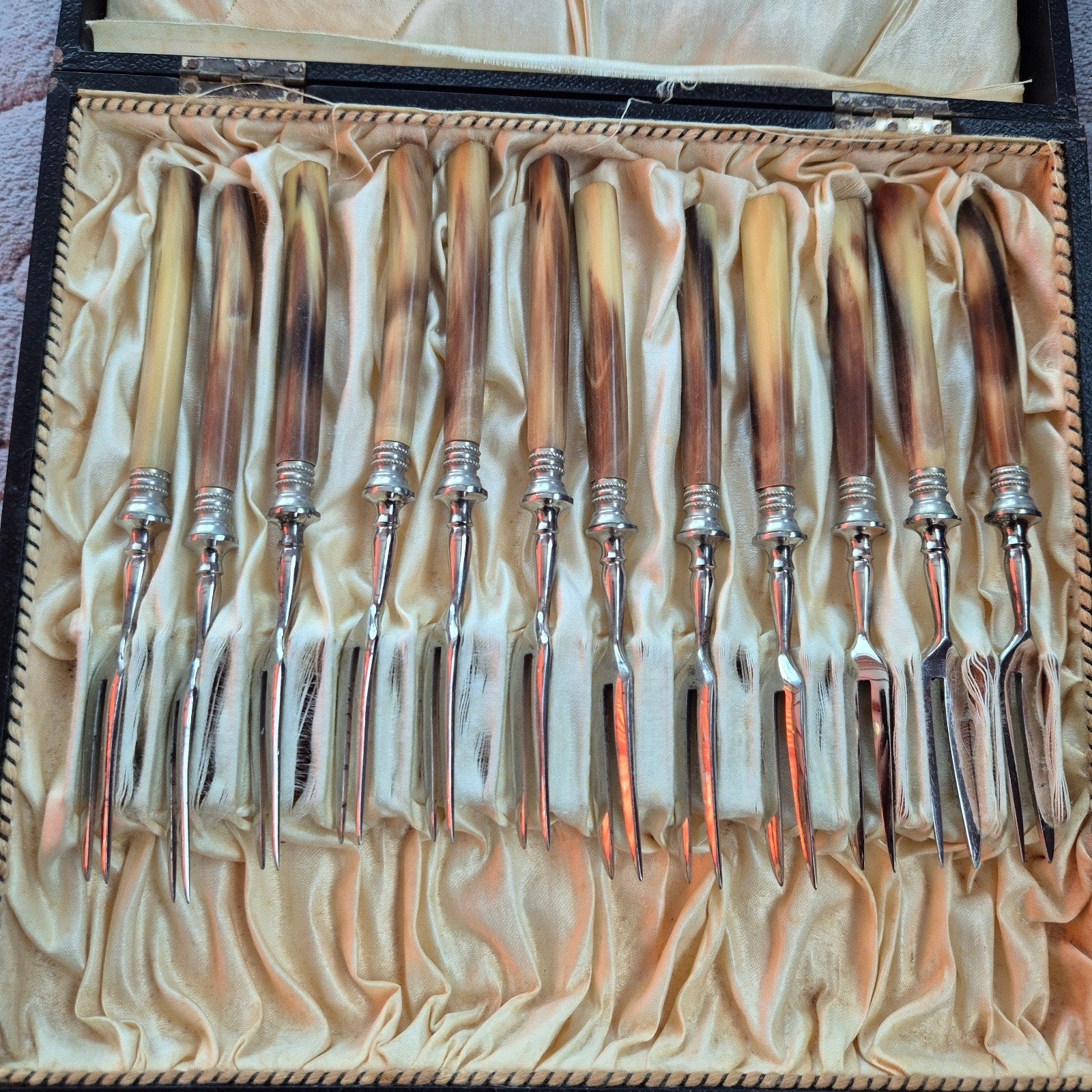 Antiek bestekset van Orfèvrerie d'Art Miele & Co., Ophalen of Verzenden