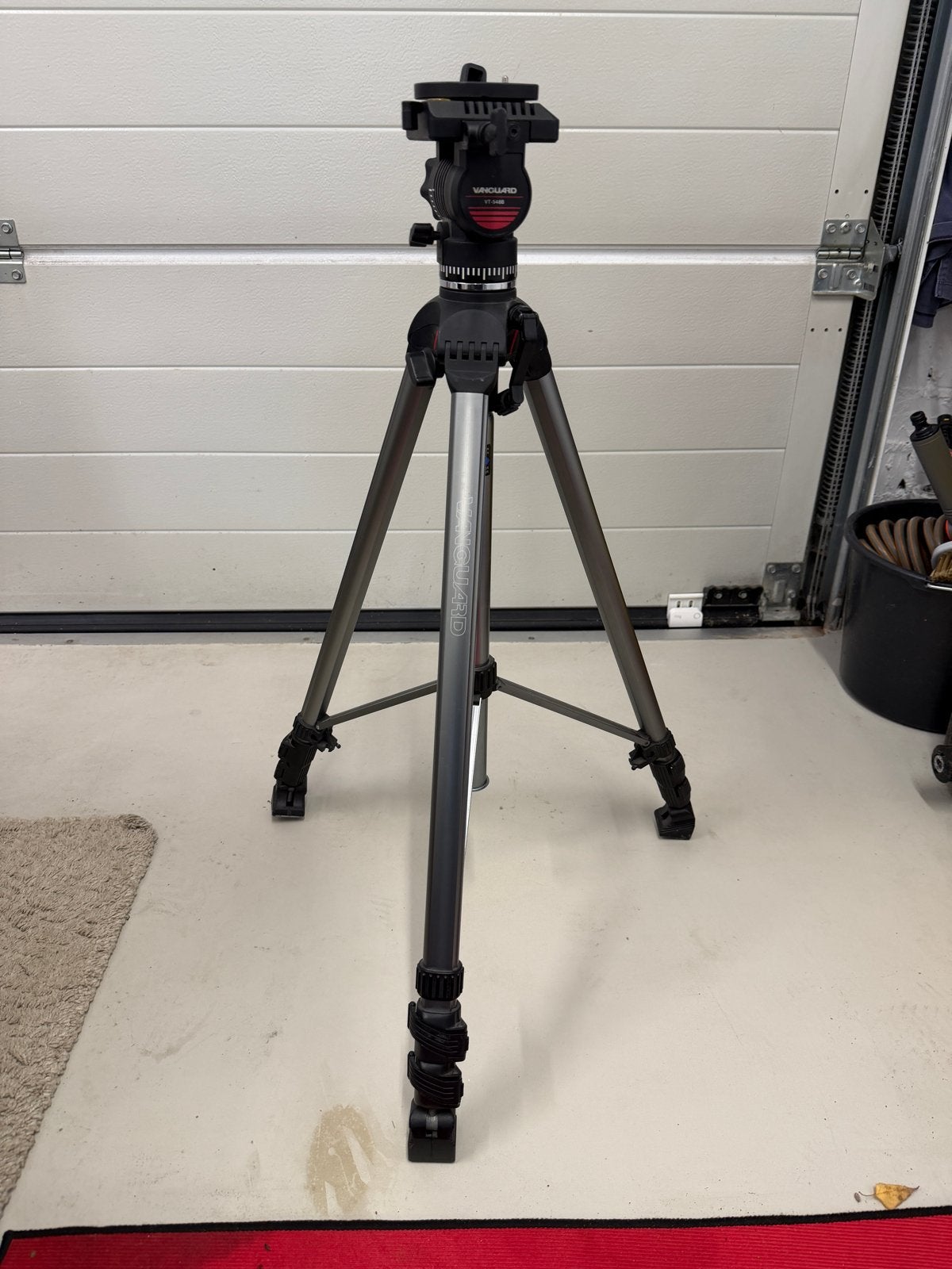Vanguard VT-548B Statief met Vloeistofkop, Met waterpas, Zo goed als nieuw, Vanguard, 125 tot 150 cm