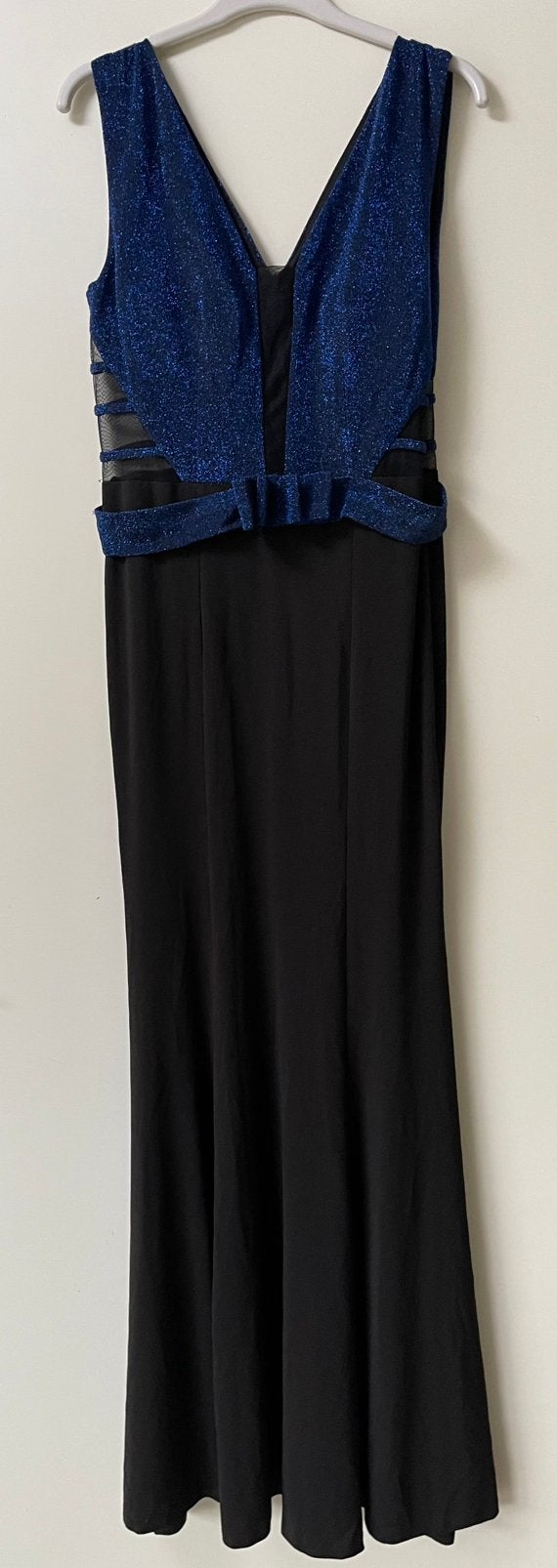 Avondjurk stretch, Maat 38/40 (M), Zwart, Nieuw, Ophalen of Verzenden