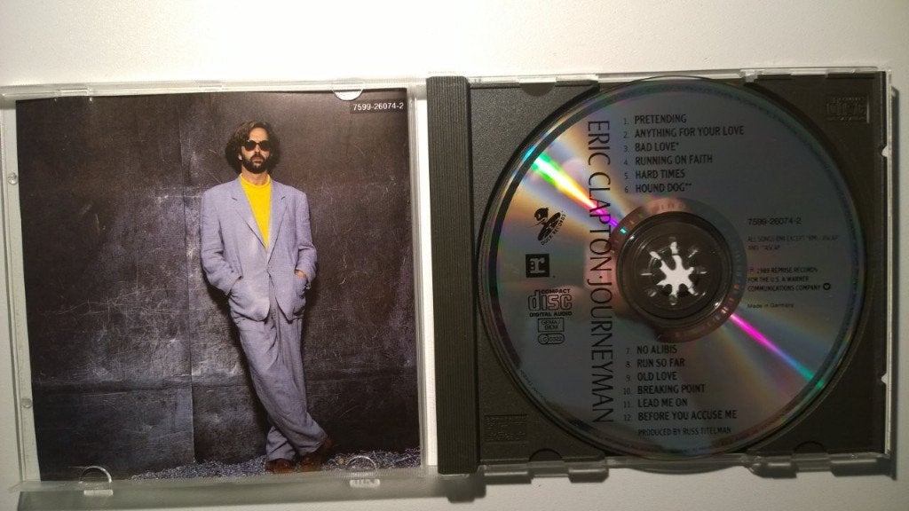 Eric Clapton - Journeyman, Ophalen of Verzenden, Zo goed als nieuw, Poprock, Album