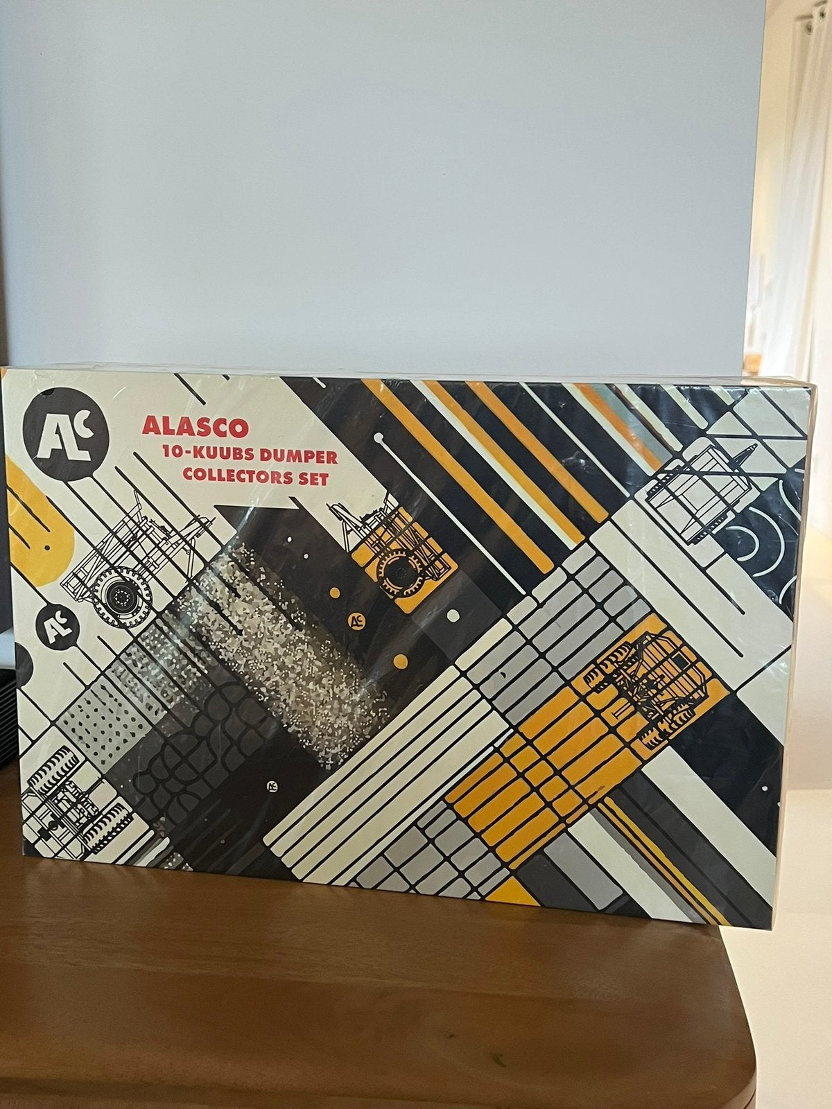 Alasco 10 kuubs dumper set Minitrac, Verzenden, Zo goed als nieuw, Auto, Overige merken