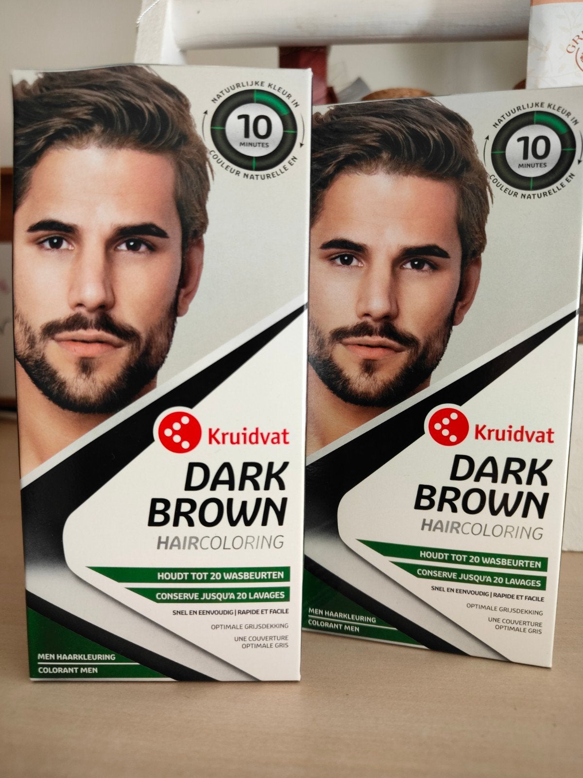 Kruidvat Dark Brown Haarverf - Nieuw en Ongeopend, Ophalen of Verzenden, Nieuw, Overige typen