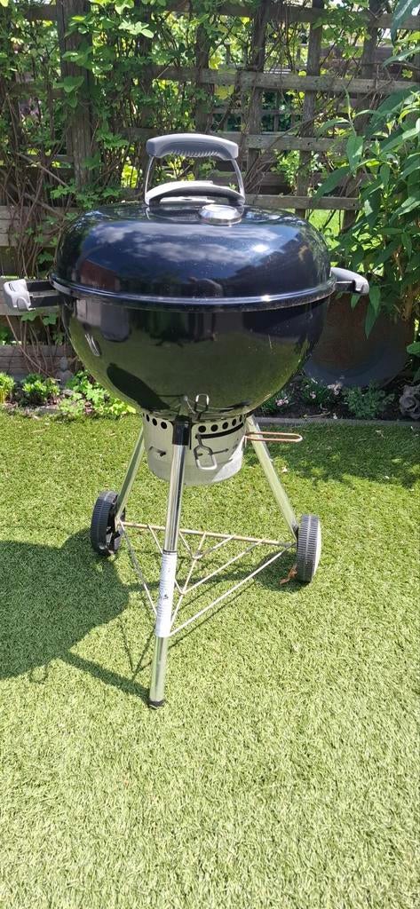 BBQ Weber One-Touch Gold 57 cm, Ophalen, Gebruikt, Weber, Met accessoires
