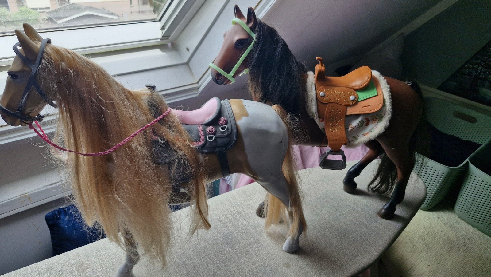 Our Generation Paard met zadeld, Kinderen en Baby's, Speelgoed | Poppen, Ophalen, Gebruikt, Overige typen