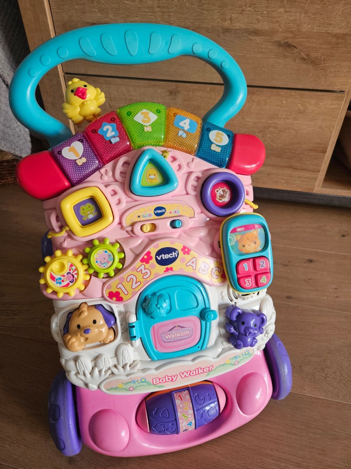 Vtech Loopwagen/Loopkarretje, Ophalen, Gebruikt, 6 maanden tot 2 jaar