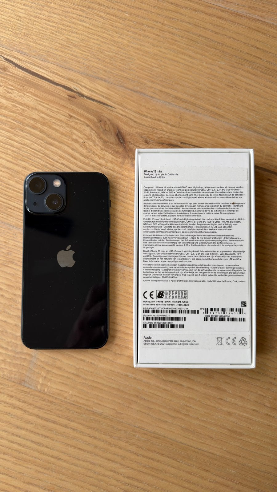 Foto 5 van iPhone 13 mini 128GB - Midnight