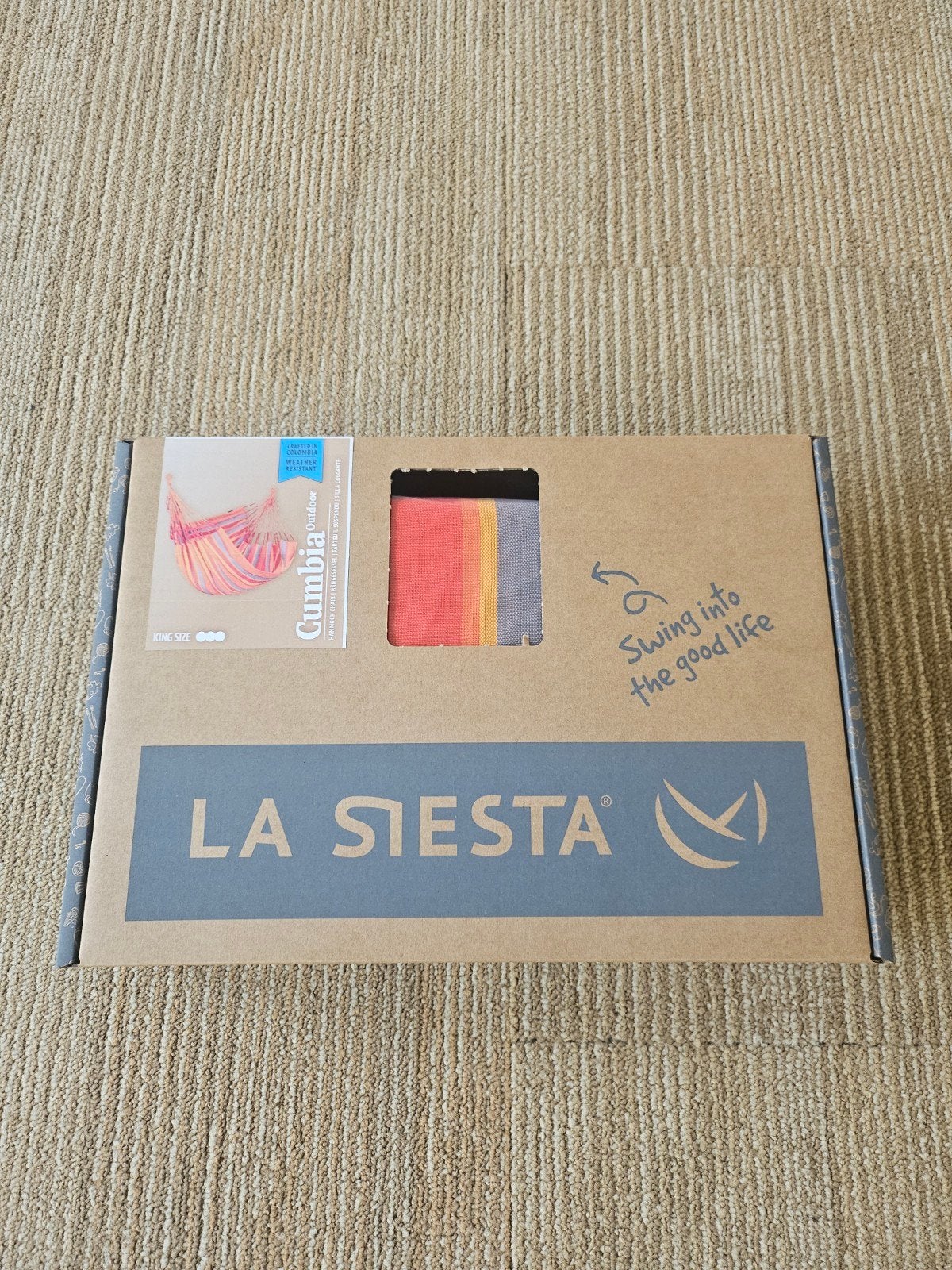 Nieuwe Kingsize zithangmat van La Siësta., Ophalen of Verzenden, Nieuw